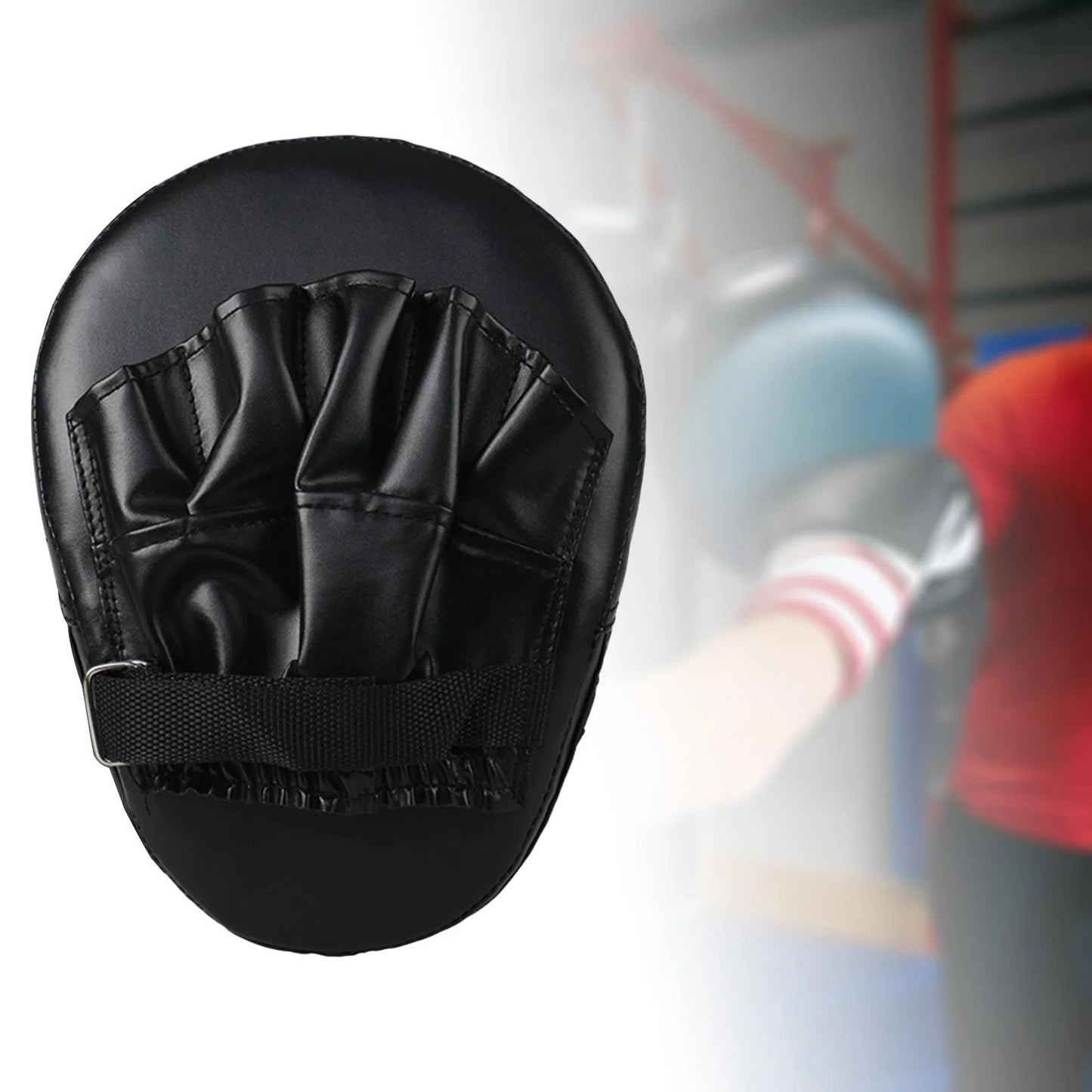 Training Hand Pad Boxing Curved Focus Punching Boxing Punching Black