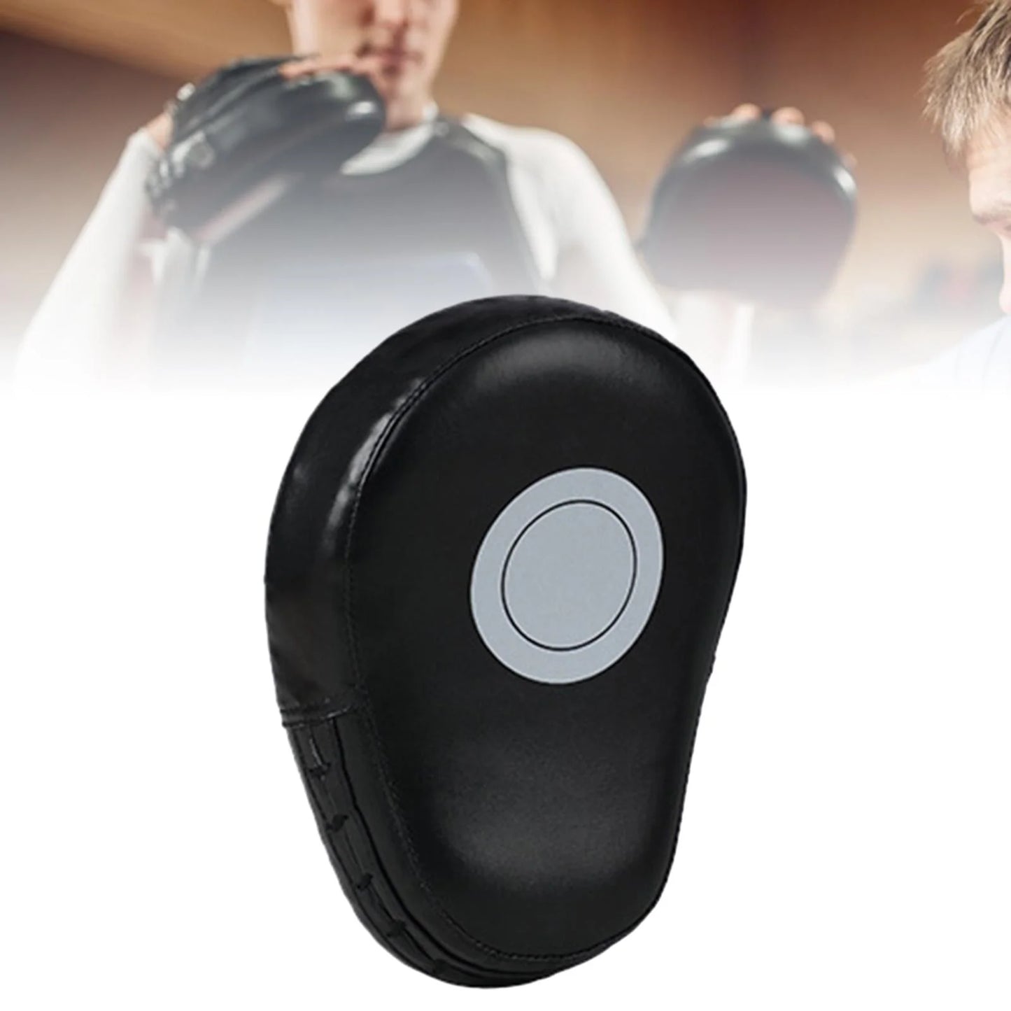 Training Hand Pad Boxing Curved Focus Punching Boxing Punching Black